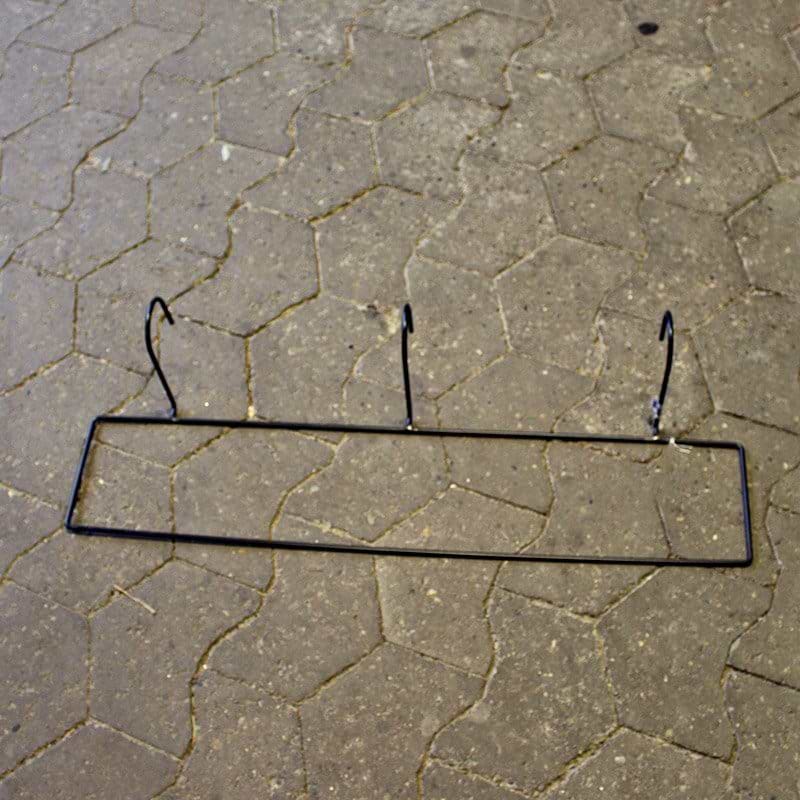 Altankasseholder Sort - 76x15x10 cm