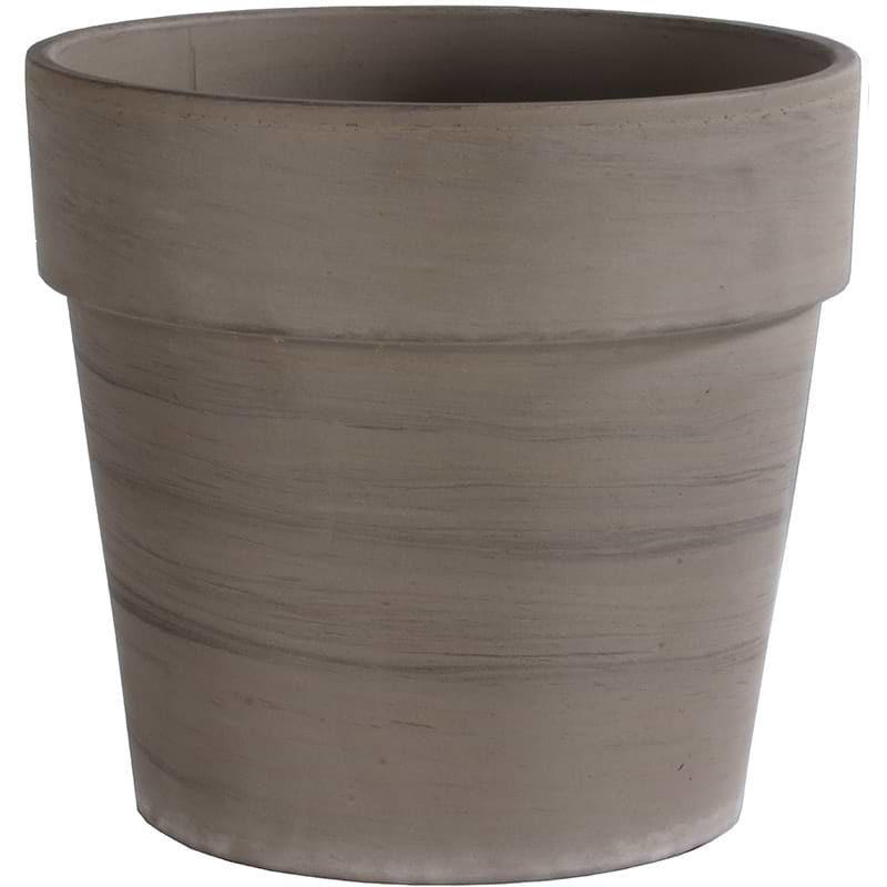 Lerkrukke - Mørk Mocca - 24 cm - med underskål