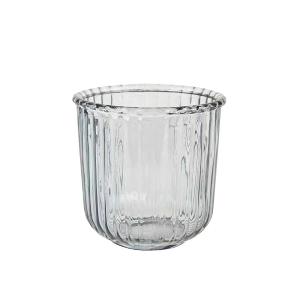2HAVE Skjuler Lysegrå Glas Rillet - Stor