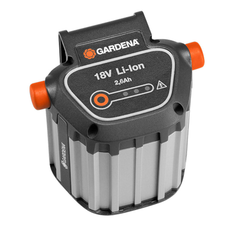 batteri til gardena redskaber