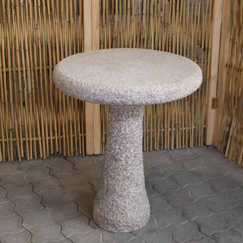 Bord - Rosa Granit - Diameter 50 cm