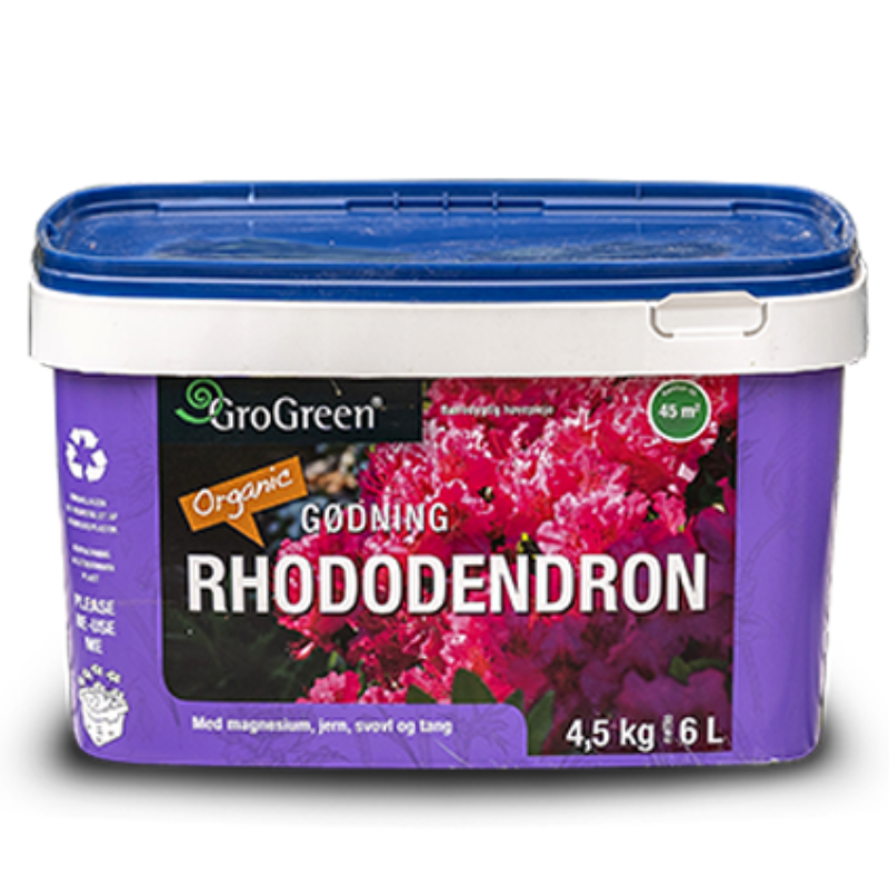 Rhododendron gødning