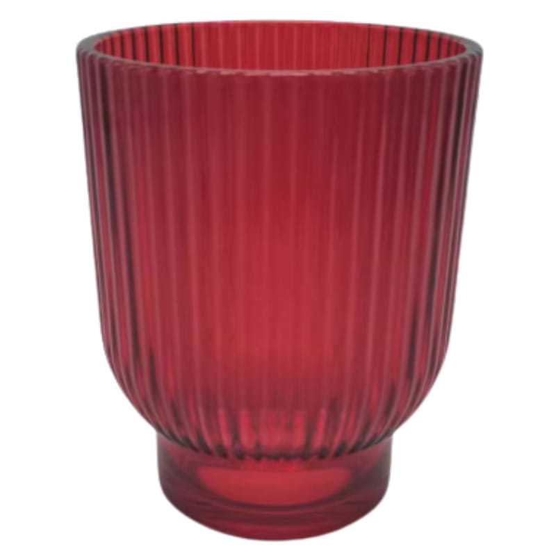 Rød glas skjuler