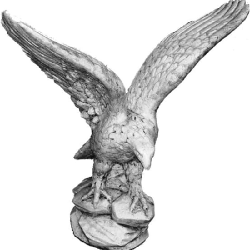 Ørn - betonfigur - 60 cm