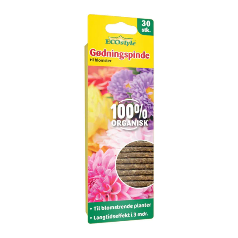 Blomster gødningspinde