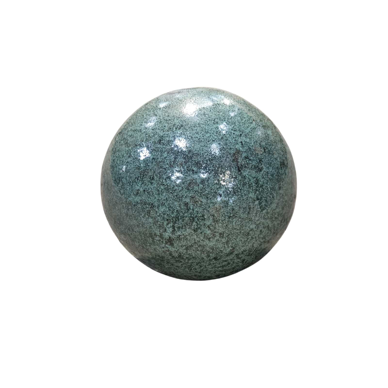 Dekorationskugle glaseret jade