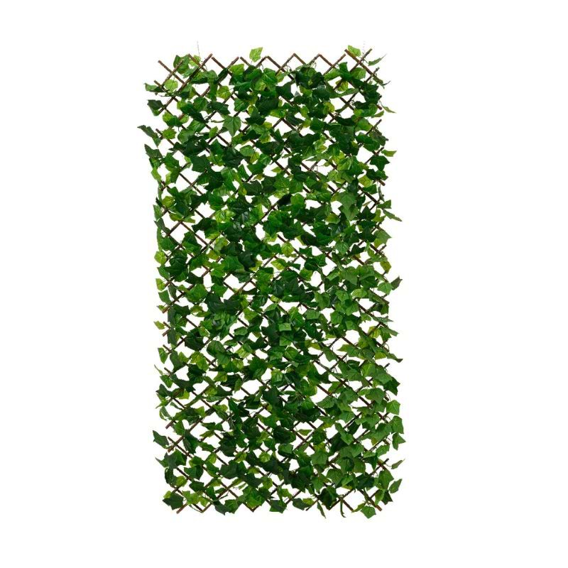 Hegn med kunstige blade - 90 x 180 cm