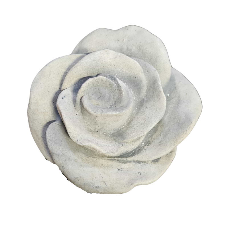 Rose, betonfigur