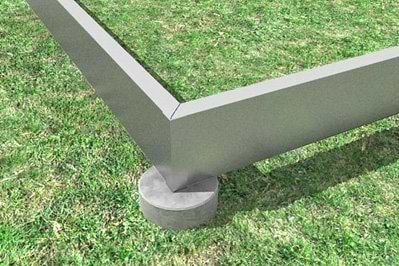 Fundament - Juliana Orangeri 8,6 m2