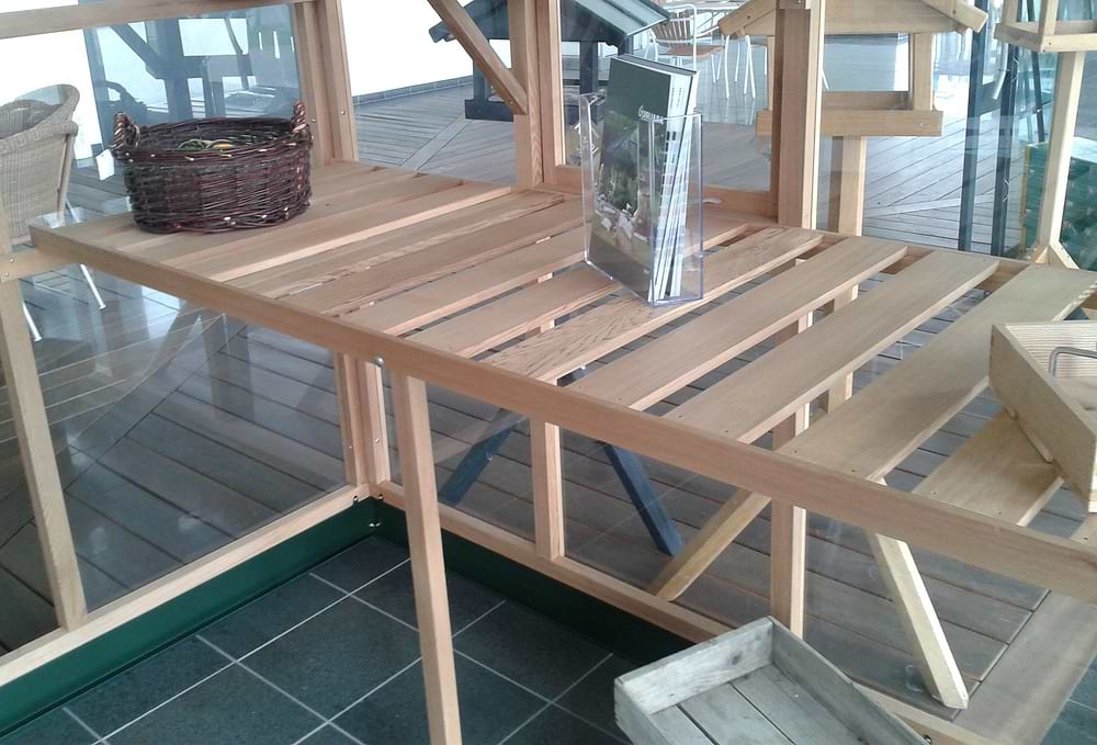 Træbord til Classic 7,2 m2