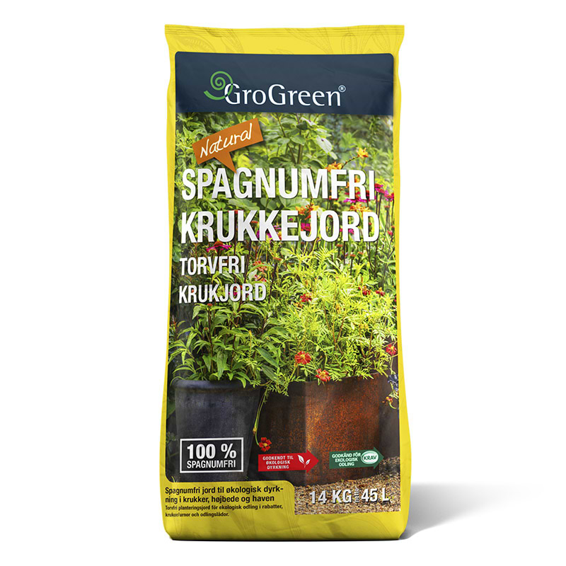 Spagnumfri krukkejord 