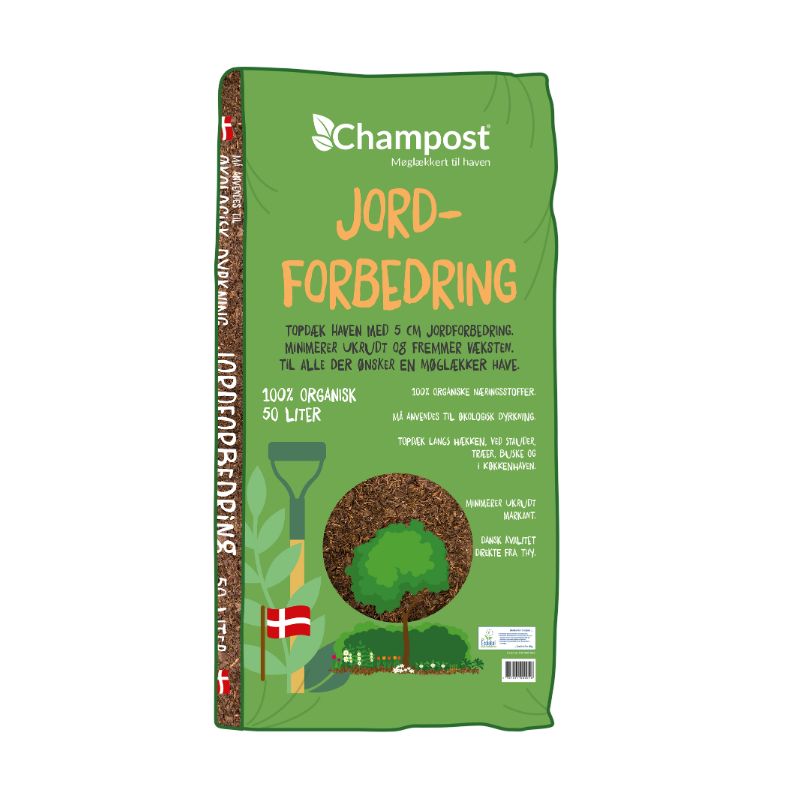 Jordforbedring spagnumfri - Champost
