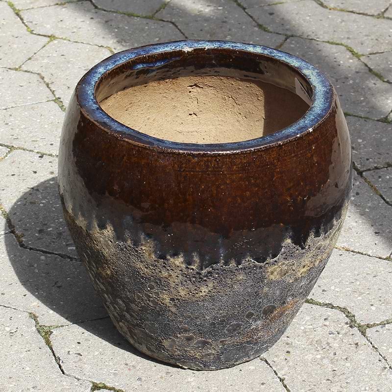 Brun krukke 
