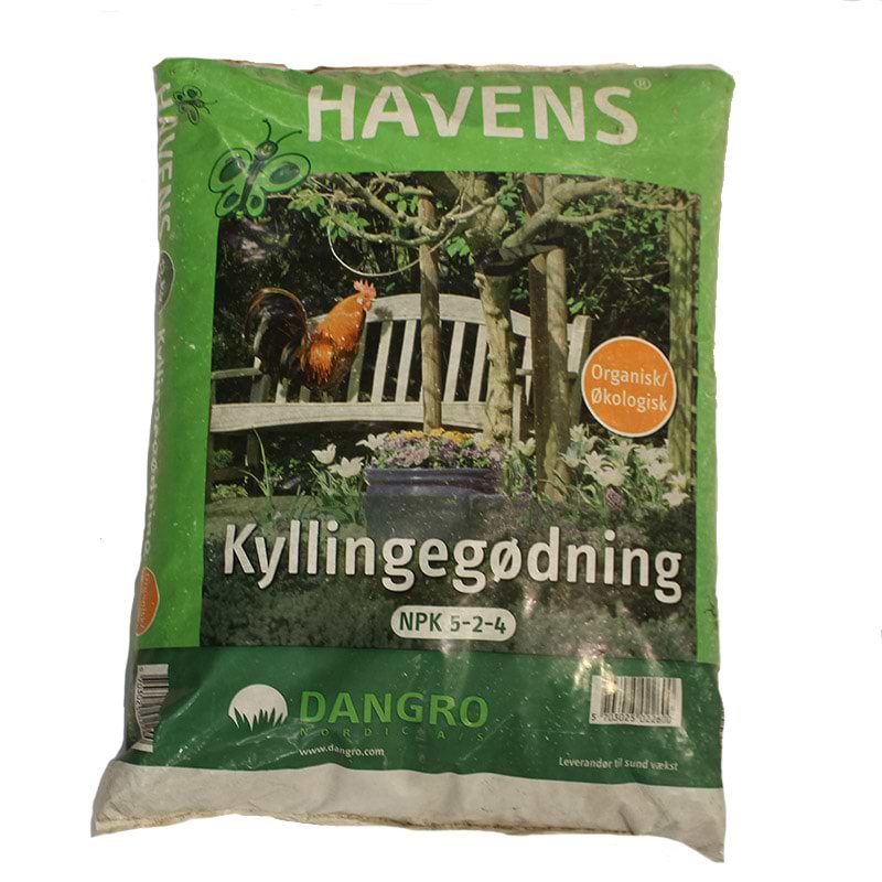13 kg kyllingegødning