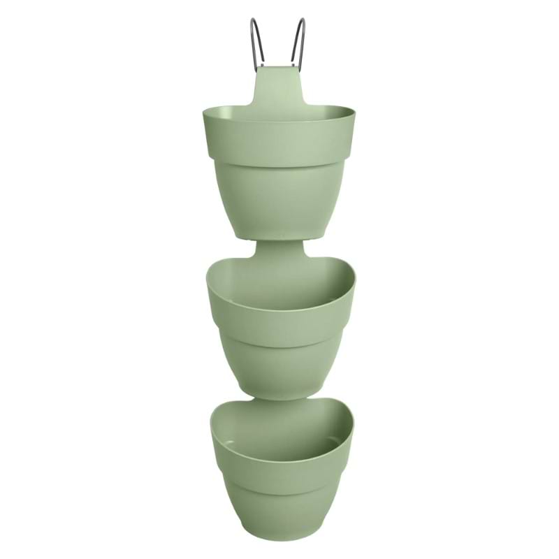 Lodret hængende krukker - Vibia Campana - Pist green 