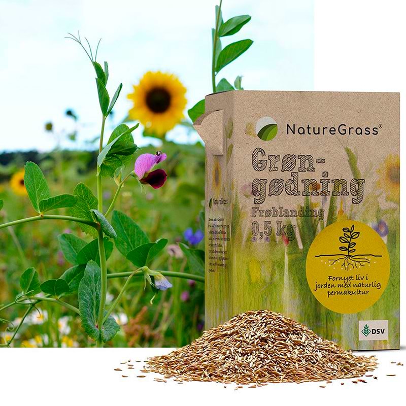 Efterafgrøde til køkkenhaven - Grøngødning - NatureGrass