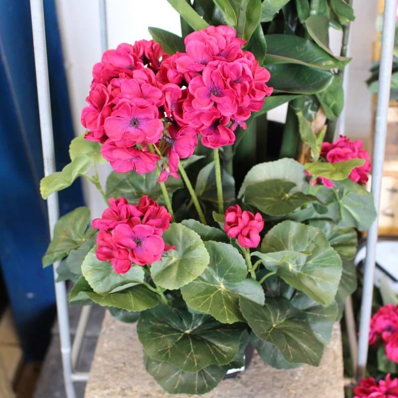 Pelargonie Lilla Kunstig - 35 cm