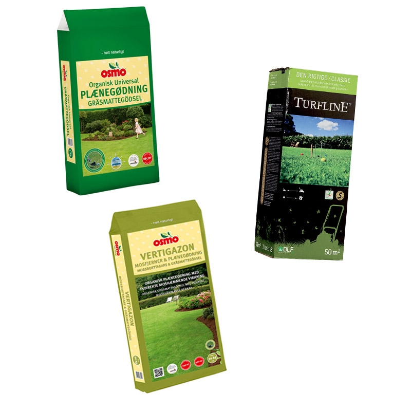 Plænepleje til 100 m2