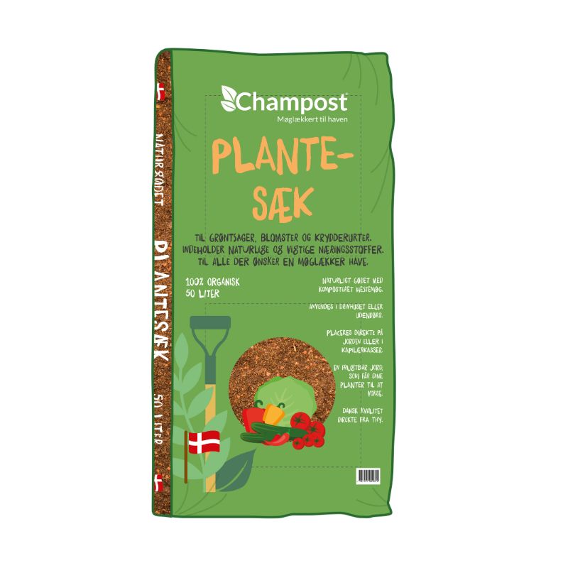 Plantesæk - Champost - 50 L