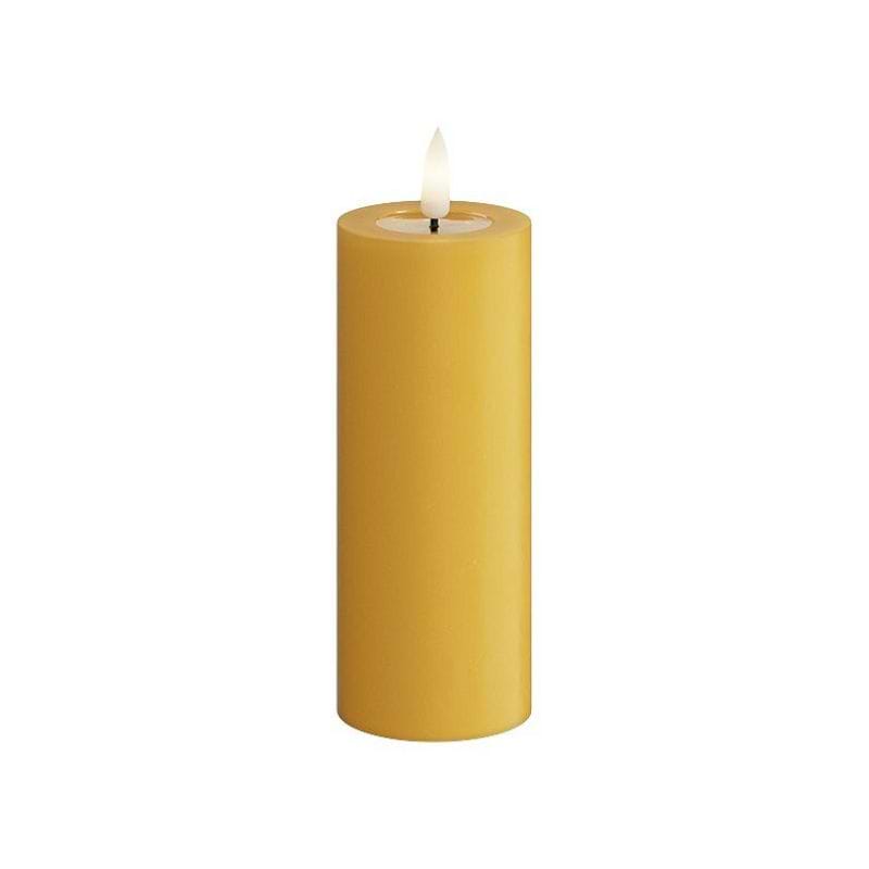 Deluxe Homeart LED Bloklys - Ø5x H12,5 cm - Karry