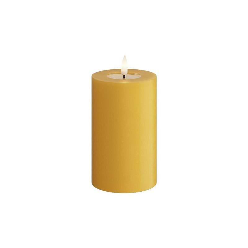 Deluxe Homeart LED Bloklys - Ø7,5x H12,5 cm - Karry