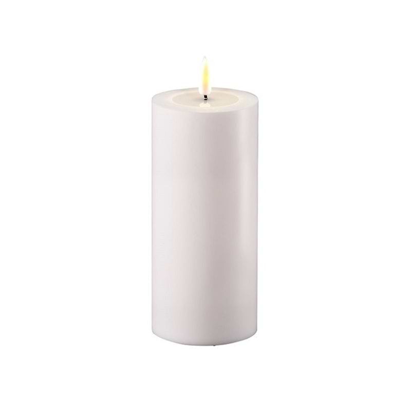 Deluxe Homeart LED Udendørs Bloklys - Hvid - Flere Varianter