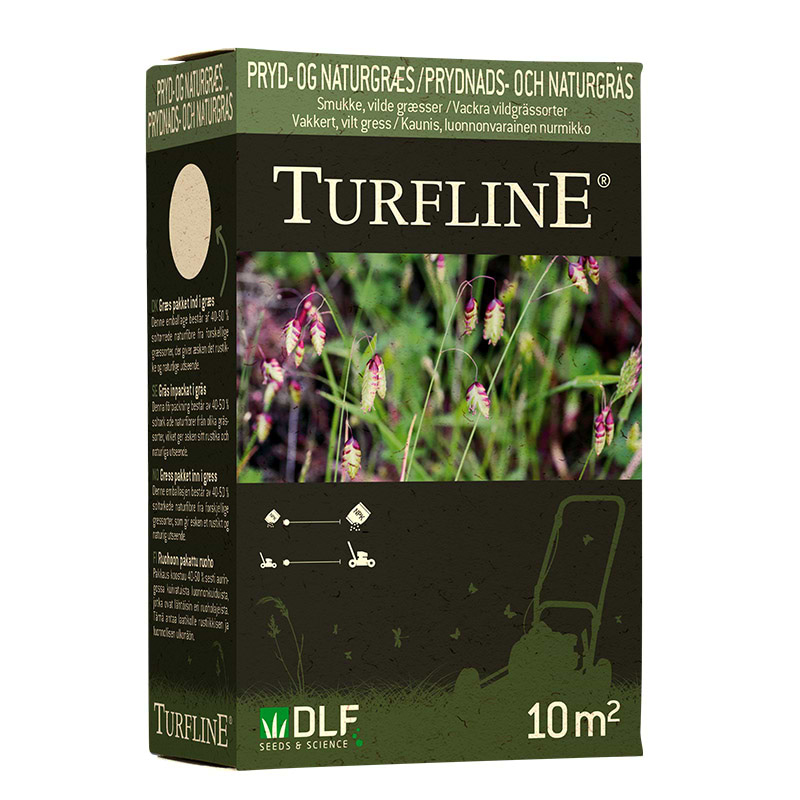 Pryd- og naturgræs 100 g - Turfline - 10 m² 