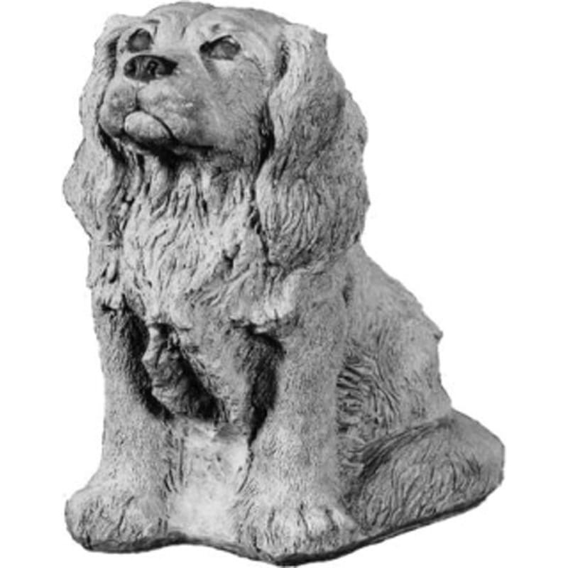 King Charles spaniel - betonfigur - 40 cm