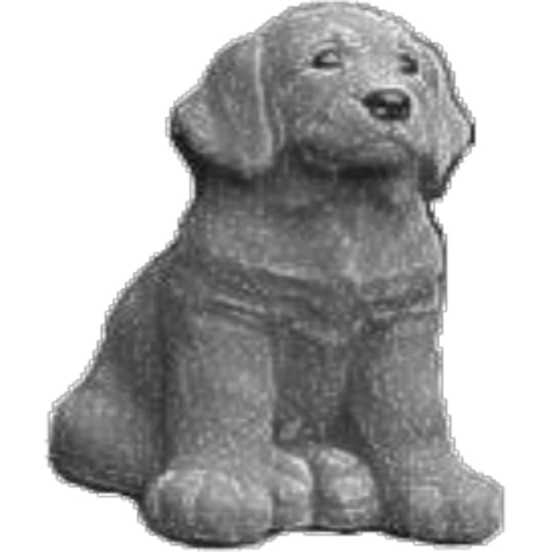 Labrador hvalp - betonfigur - 35 cm 