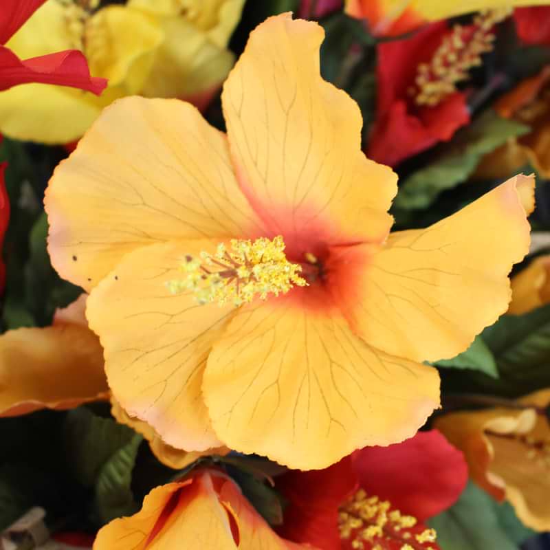 kunstig gul syrisk rose