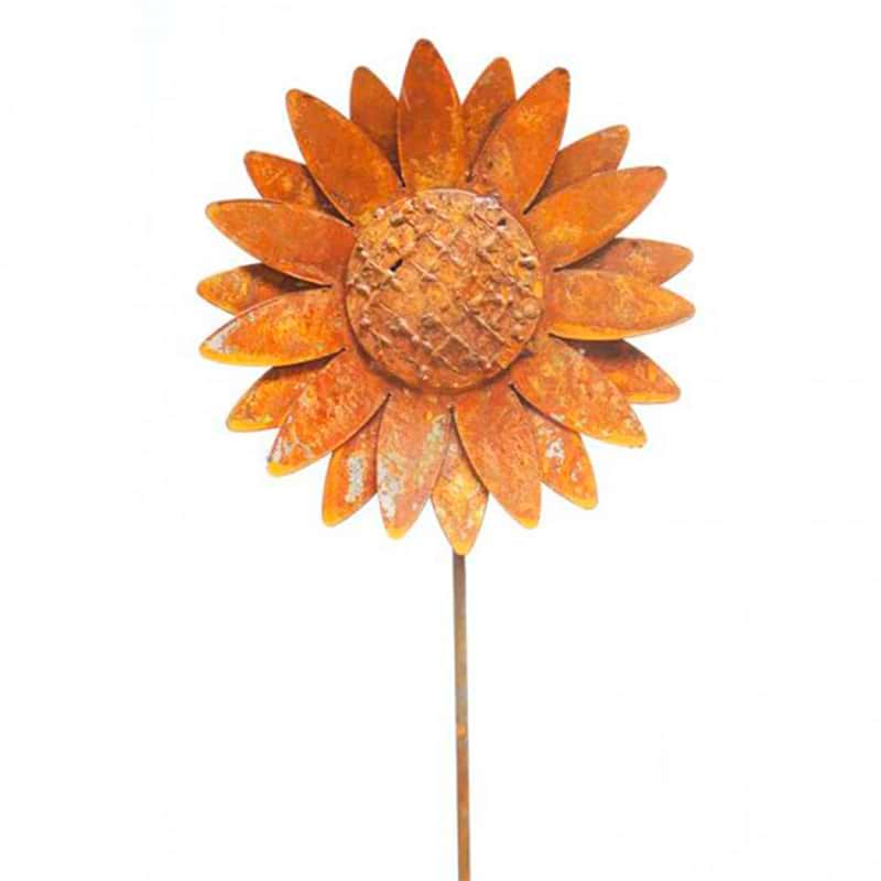 Solsikke stik - Rustdekoration - H116 cm