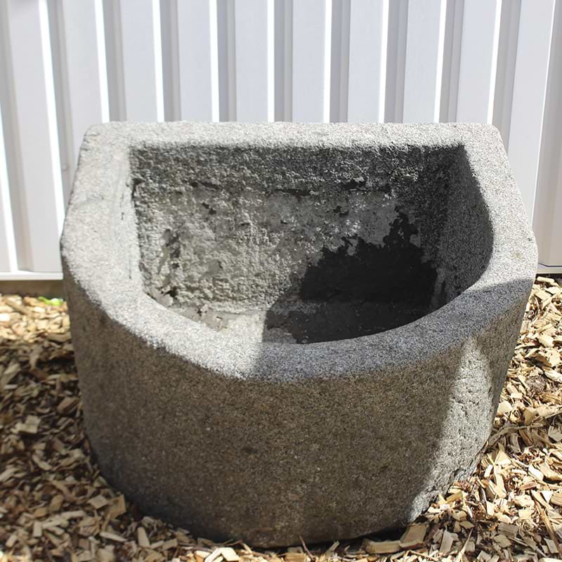 Trug granit