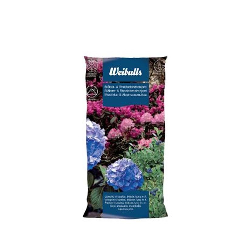 Blåbær- og Rhododendronjord 40L - Weibulls
