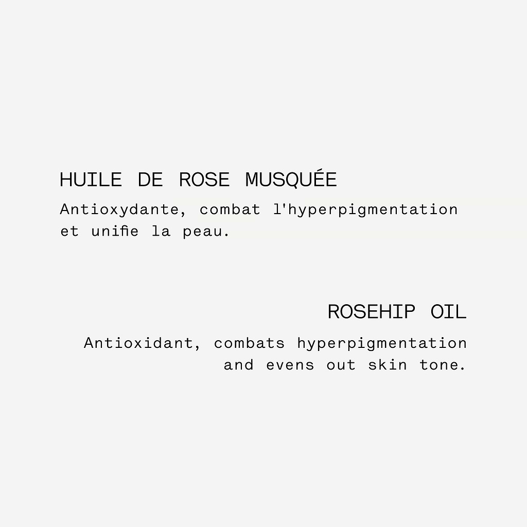 huile de rose musquée