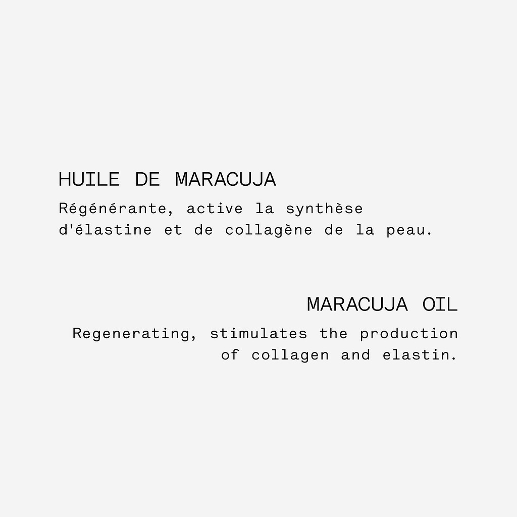 Ingrédient Huile de maracuja