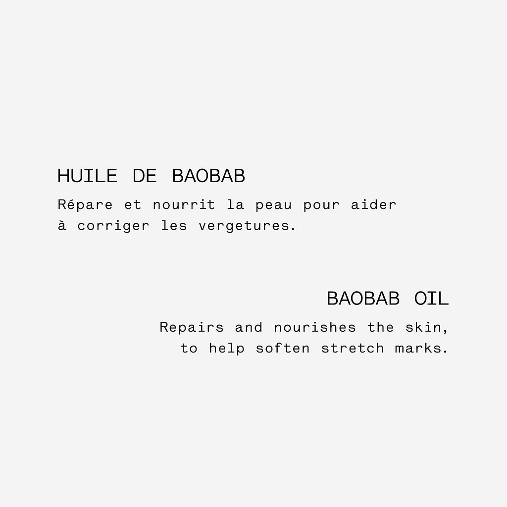 Ingrédient Huile de baobab