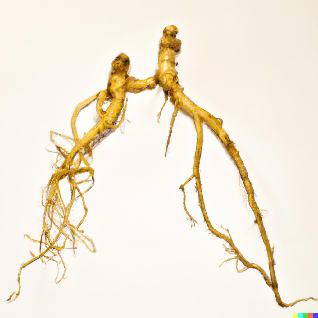 Différence entre ginseng rouge et ginseng blanc.