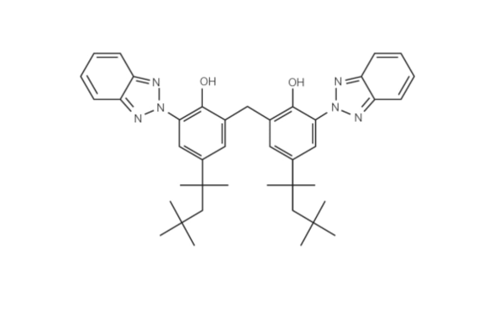 Structure chimique du MBBT.
