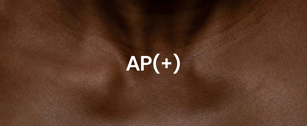 Typologie de peau AP(+).