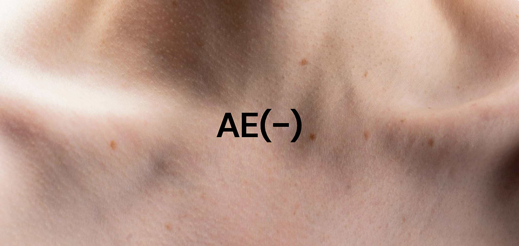 Typologie de peau AE(-).