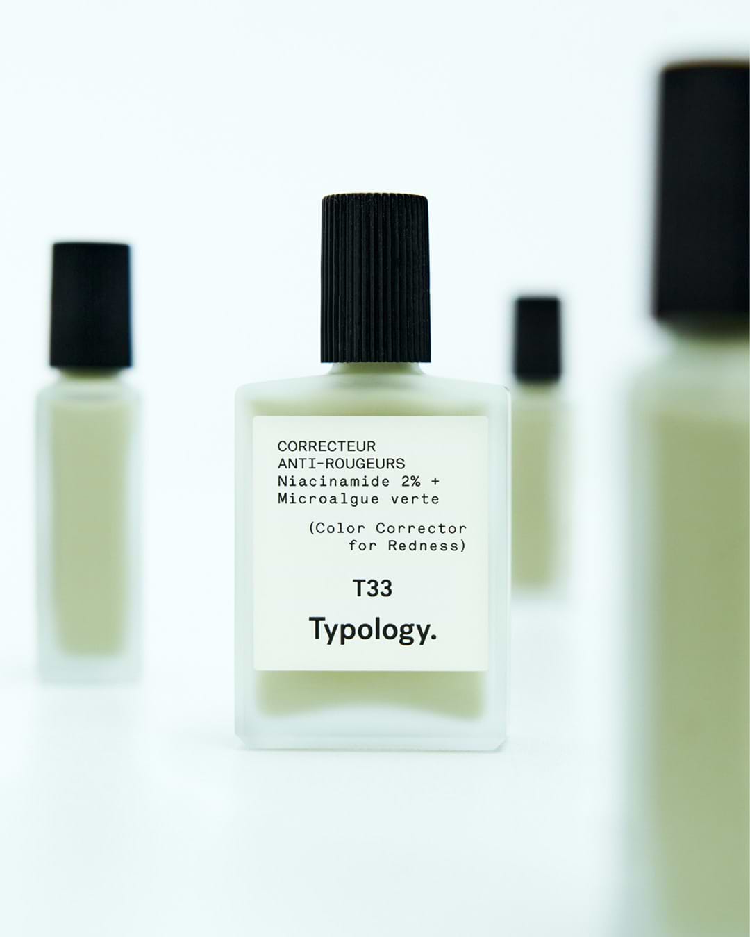 Typology D41 モイスチャライザー 、T33 グリーンカラーコレクター Anti-Redness Corrector with Niacinamide — Typology