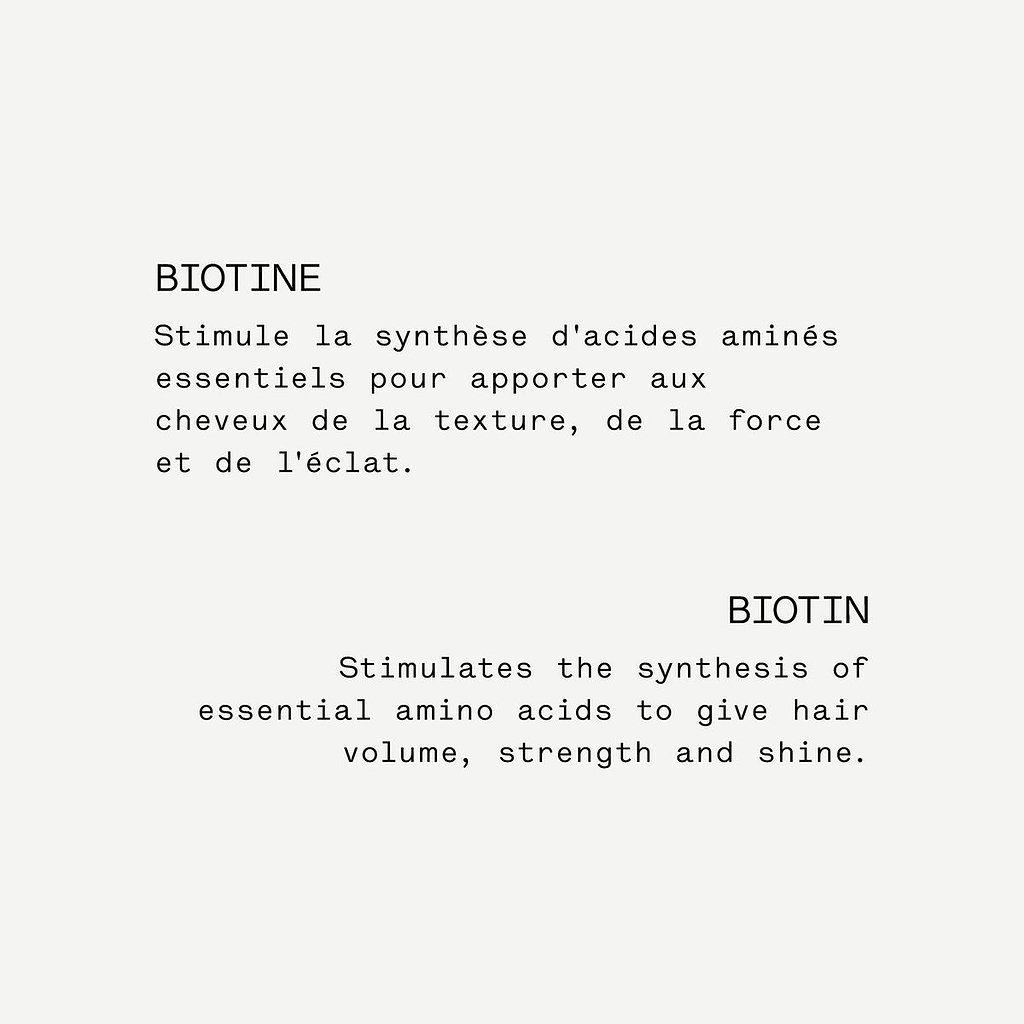 Shampoing traitant volumateur Protéine d'amande 1% + Biotine — Typology
