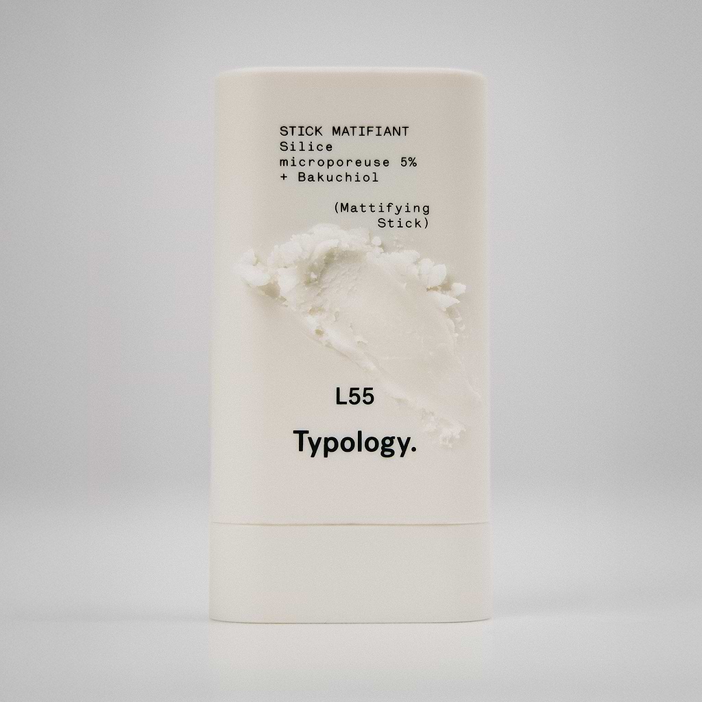 Stick Matifiant  Silice microporeuse 5% + Bakuchiol — Typology