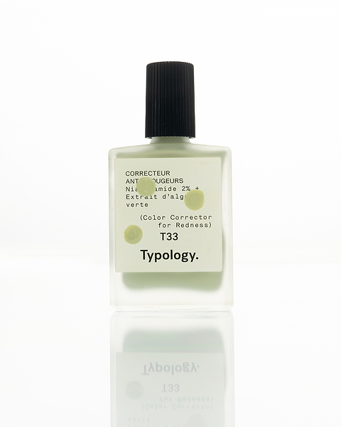 Correcteur de teint vert rougeurs.