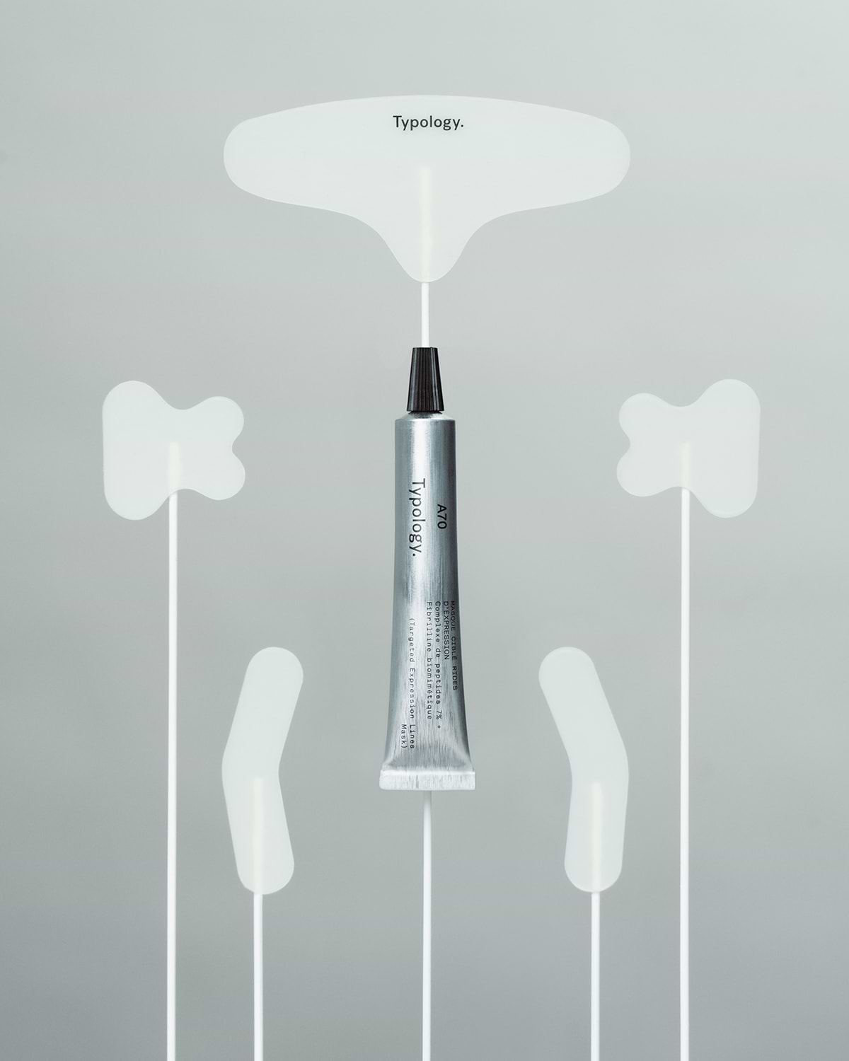 Coffret Masque Ciblé Rides d'Expression + Patchs en silicone Complexe de peptides 7% + Fibrilline biomimétique — Typology