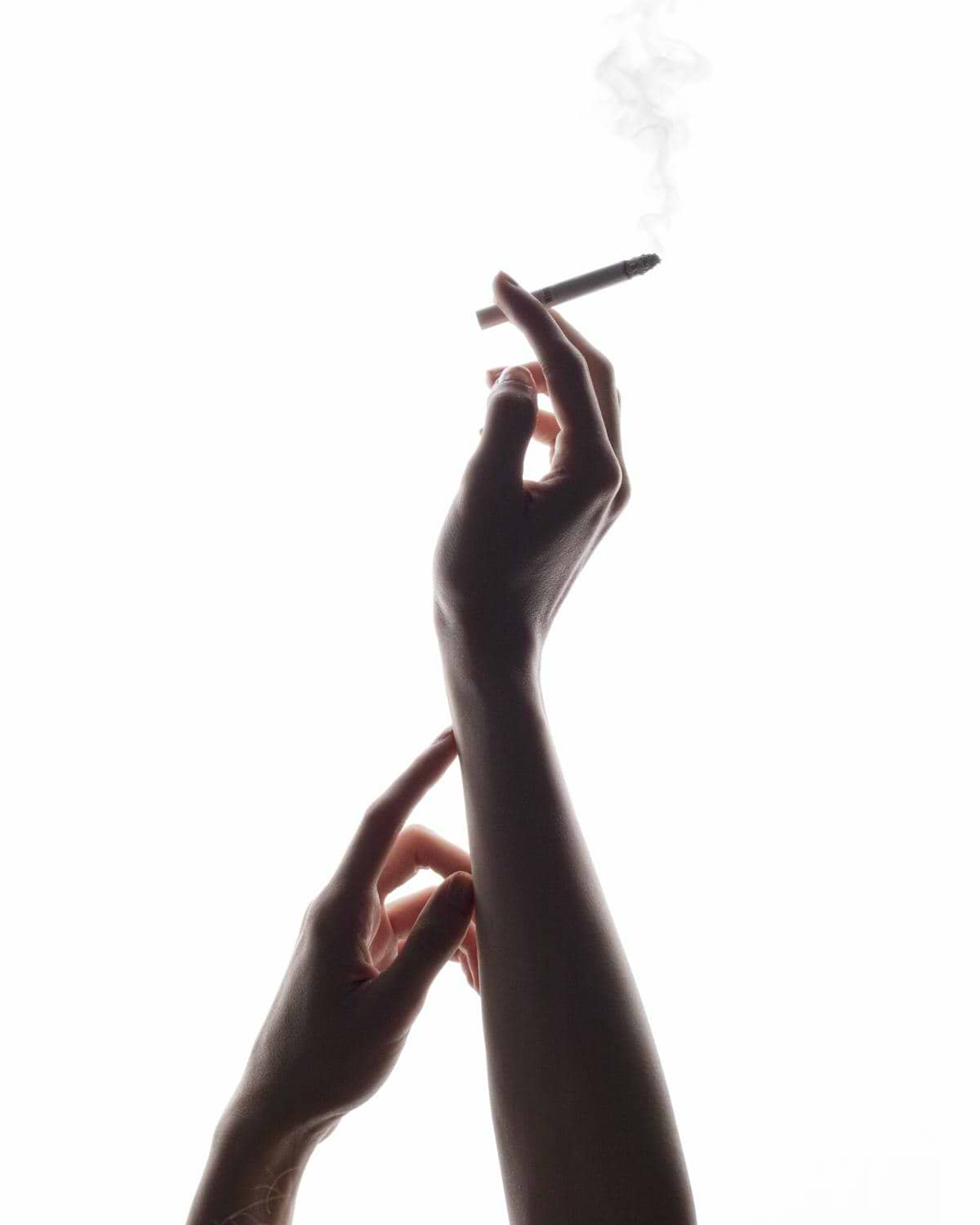 Effet tabac rosacée.