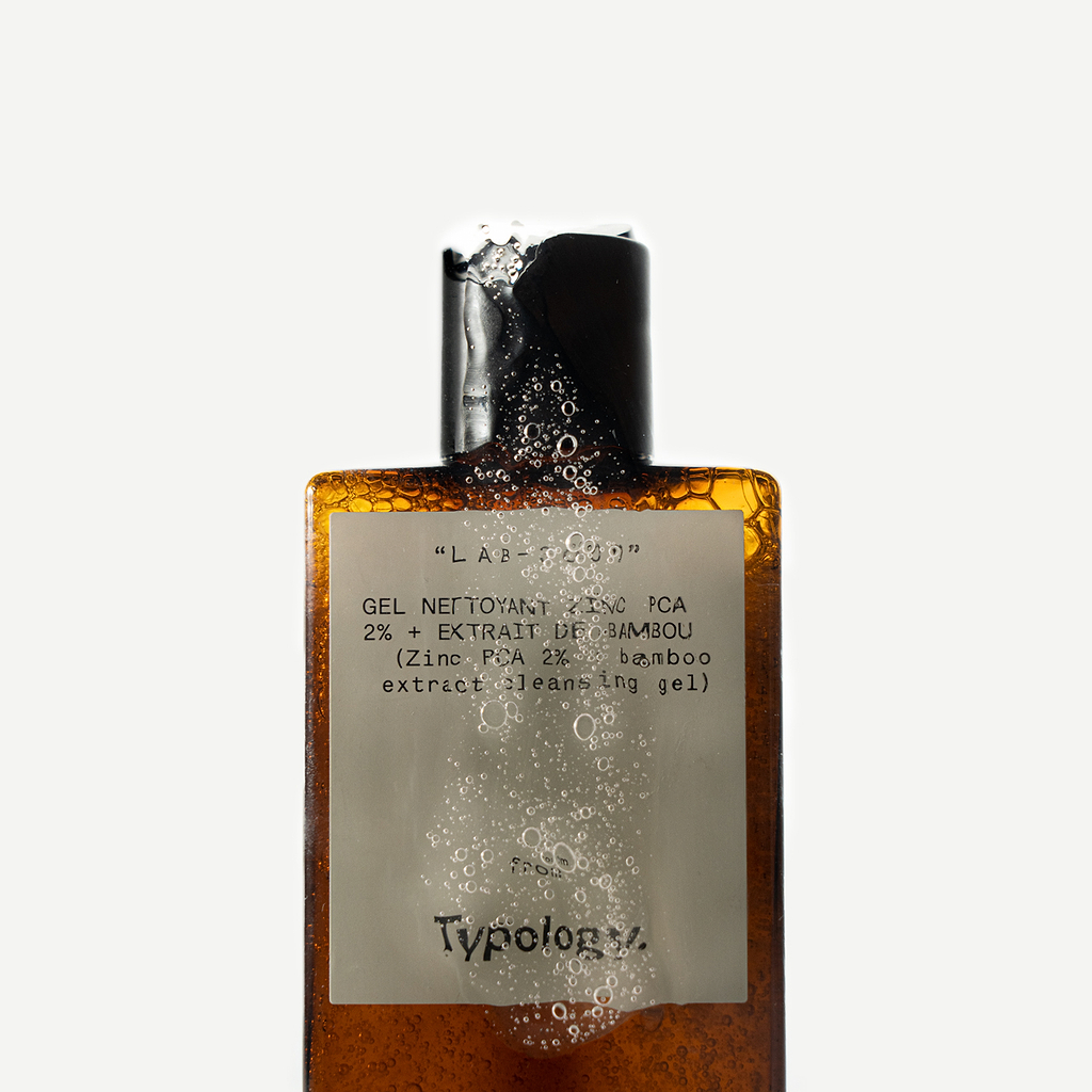 Gel Nettoyant Visage Purifiant Zinc PCA 2% + Extrait de bambou — Typology