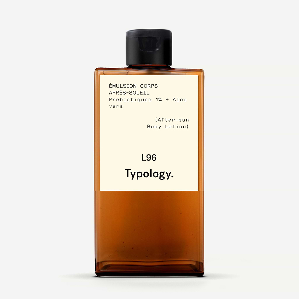 Émulsion Corps Après-Soleil Prébiotiques 1% + Aloe vera — Typology