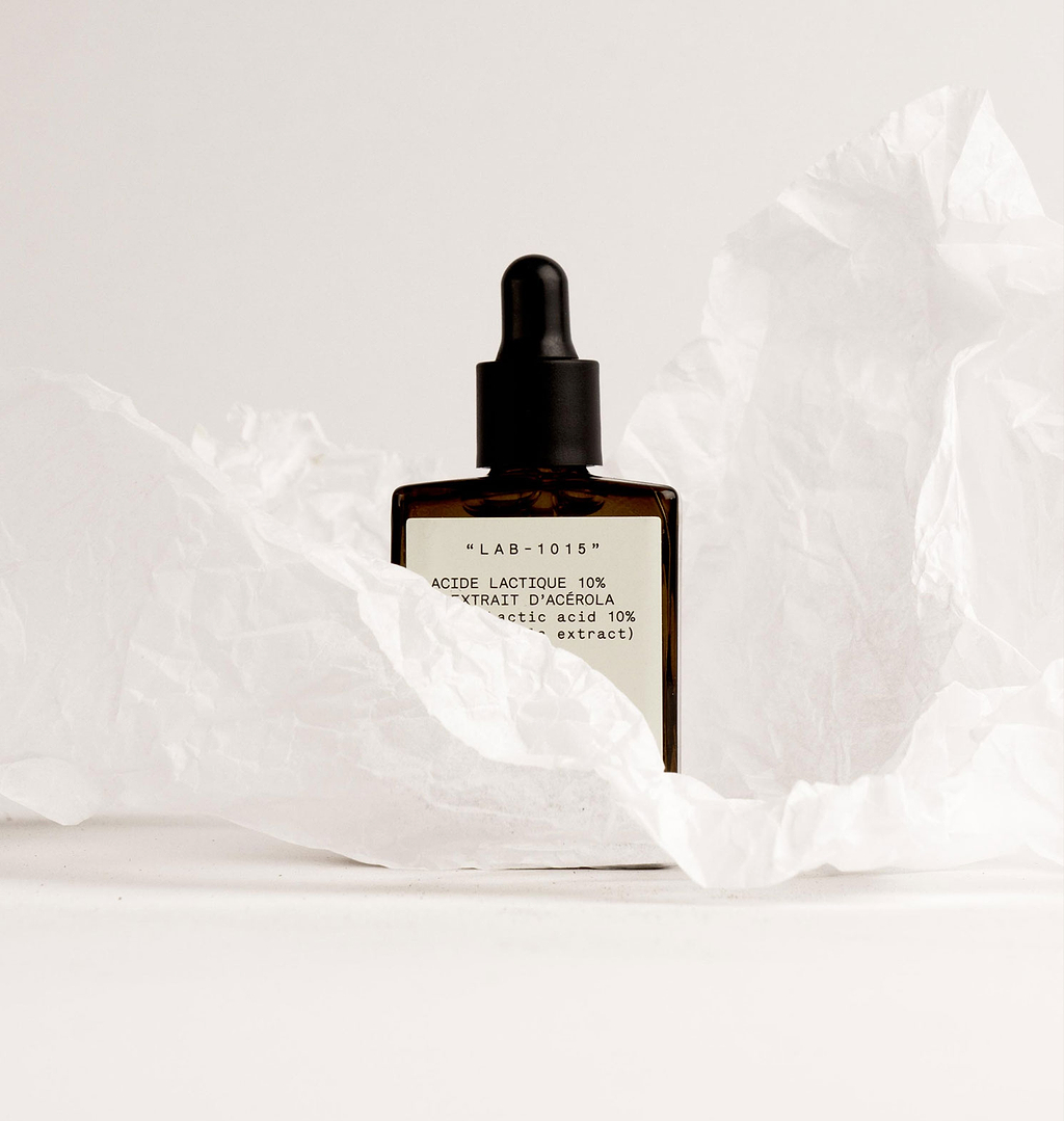 Sérum peeling doux Acide Lactique 10% + Extrait d'acérola — Typology