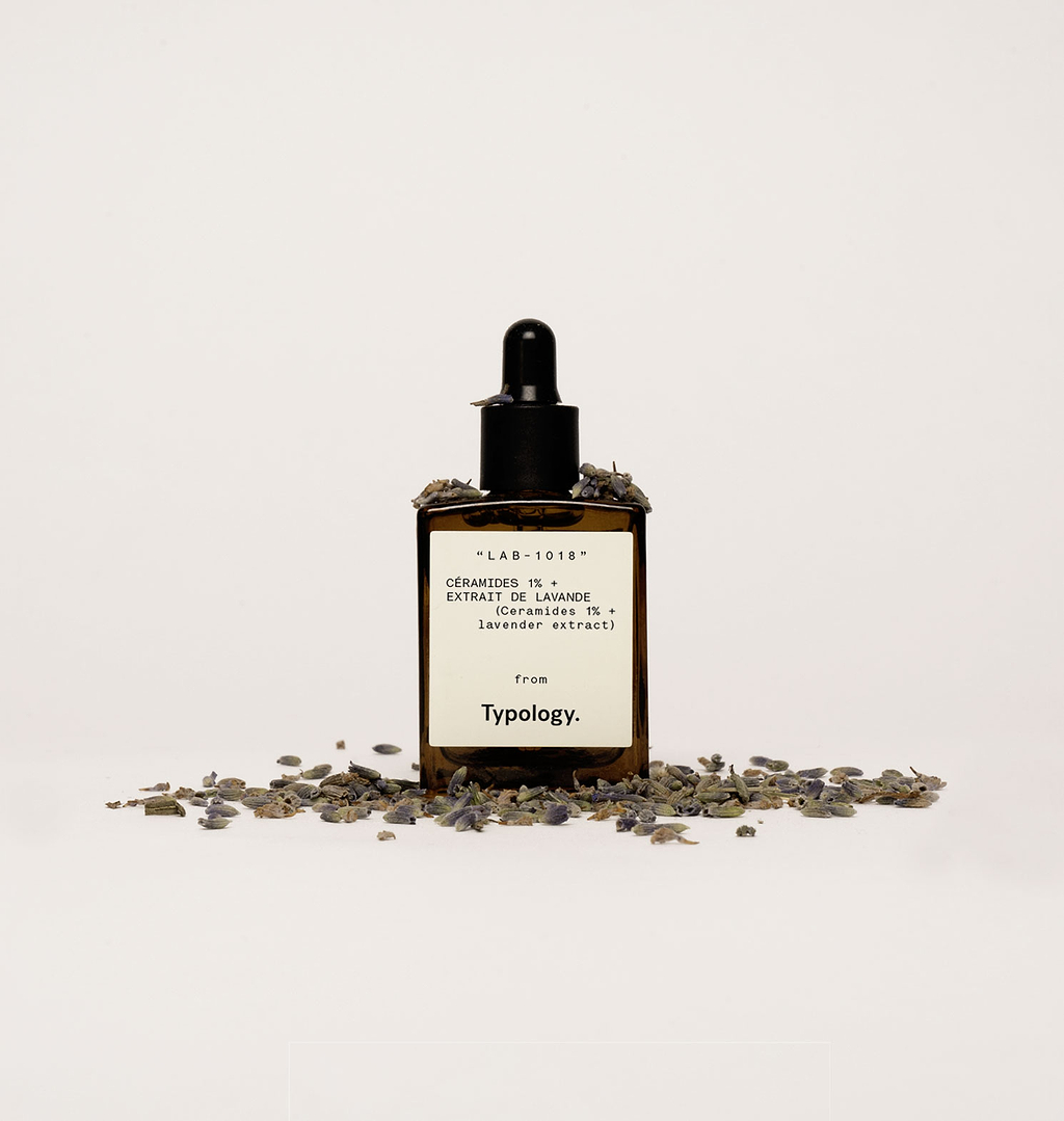 Sérum sécheresse & imperfections   Céramides 1% + Extrait de lavande — Typology